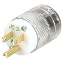 Main product image for Marinco 8215T NEMA Hospital-Grade Plug 15A 12 110-402